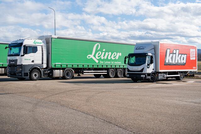Auch der Fuhrpark – vom Sattelschlepper bis zum Firmenauto – kommt aktuell unter den Hammer.  | Foto: aurena.at