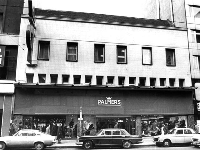 Eine Palmers-Filiale im Jahr 1977 in Wien. | Foto: Votava / brandstaetter images / picturedesk.com
