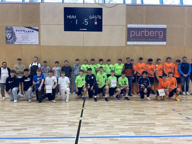 Beim Futsal-Regionalturnier der Polytechnischen Schulen kickten u.a. Gratkorn, Kalsdorf, Eggersdorf und Deutschfeistritz. | Foto: privat