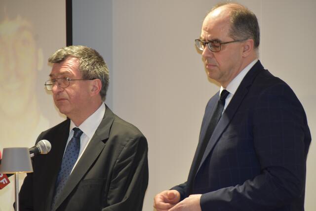 Die Direktoren Herwig Wallner und Andreas Lonyai | Foto: Michael Strini
