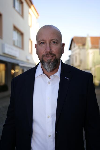 Marcus Berlosnig (FPÖ) bestätigt Koalitionsgespräche mit der ÖVP. | Foto: Santrucek