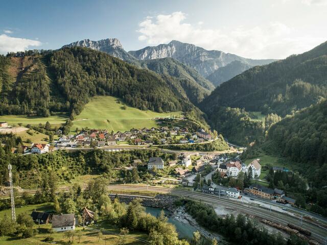 Blick auf Großreifling  | Foto: Stefan Leitner 