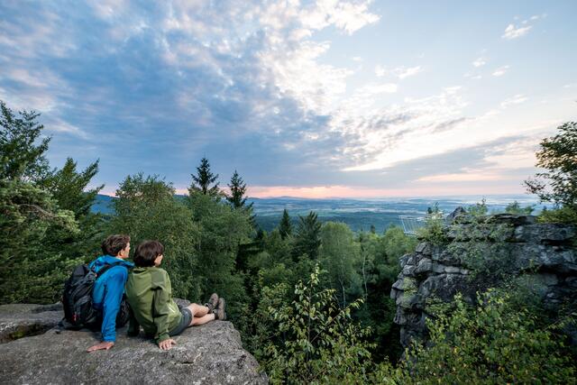 Der Mandlstein bei Moorbad Harbach. | Foto: Waldviertel Tourismus/Studio Kerschbaum