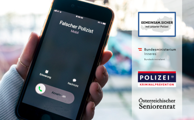 Ein falscher Polizist schlug in der Nacht auf den 5. Februar im Bezirk Korneuburg zu. Er brachte eine 89-jährige Dame dazu, ihre Wertsachen zusammenzutragen. Bei der Übergabe griff er sie schlussendlich an und raubte die Wertgegenstände. (Symbolfoto) | Foto: BK Fröhlich