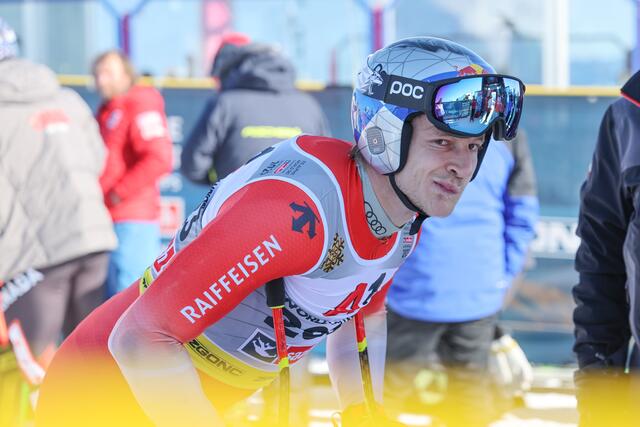 Im Bild: Marco Odermatt aus der Schweiz kurz vor dem Start | Foto: Land Salzburg / Franz Neumayr