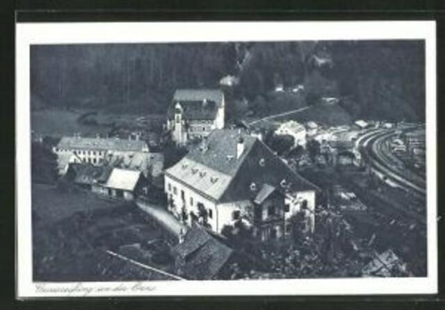 Aufnahme im 2. Weltkrieg  | Foto: Postkarte