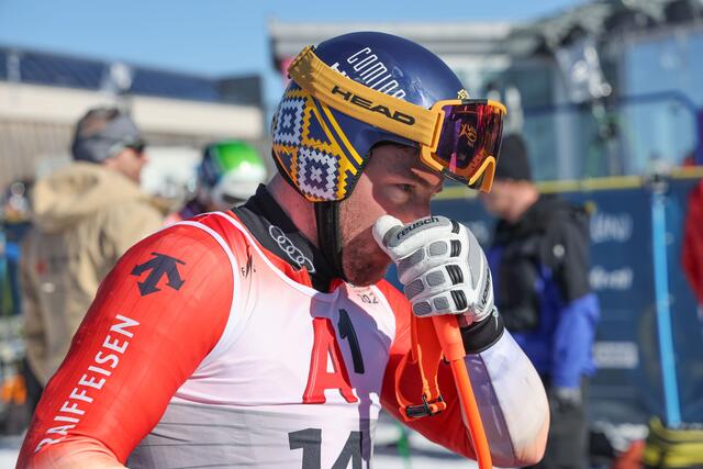 Im Bild: Justin Murisier aus der Schweiz kurz vor dem Start. | Foto: Land Salzburg / Franz Neumayr