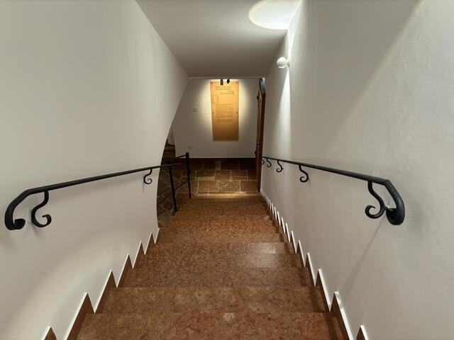 Hier geht es zu den Austellungsräumen im Stift. | Foto: Emanuel Hasenauer