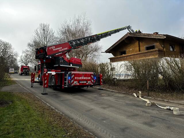 Acht Feuerwehren stand am Vormittag des 05. Februars im Einsatz. | Foto: Doku NÖ