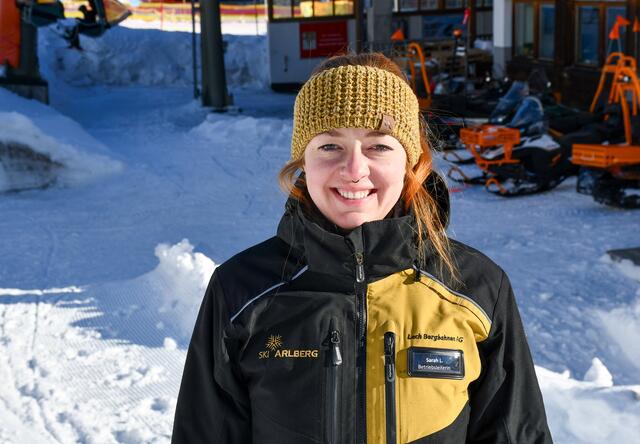 Sarah Lange, die neue Betriebsleiterin der Lech Bergbahnen AG. | Foto: Lech Bergbahnen AG