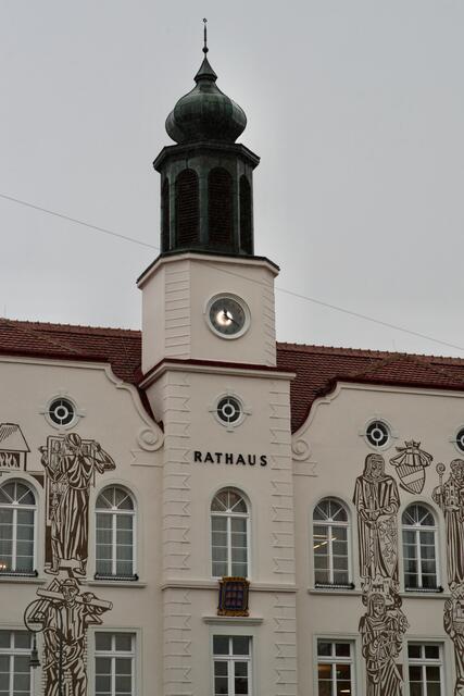 Neunkirchens Rathaus: Alle Zeichen stehen aktuell in Richtung Türkis-Blau. | Foto: Santrucek