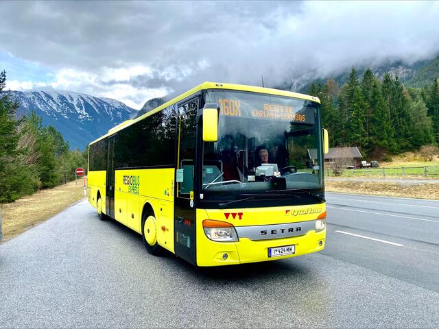 Die Buslinie 160X verkehrt zwischen Reutte und Innsbruck. Die Akzeptanz ist groß. | Foto: VVT