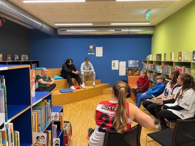 Auch der Sport kam im Rahmen der "kubinight" in der Kufsteiner Bibliothek nicht zu kurz. | Foto: FH Kufstein Tirol