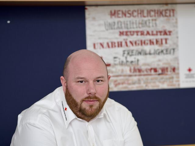 Thorsten Reisenbauer, Rot Kreuz-Bezirksstellengeschäftsführer Neunkirchen-Gloggnitz. | Foto: Santrucek