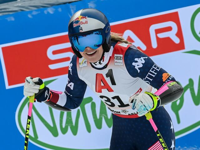Es wird sich zeigen, ob die US-Amerikanerin ihr Lächeln behält. | Foto: Erich Spiess/ Red bull Content Pool