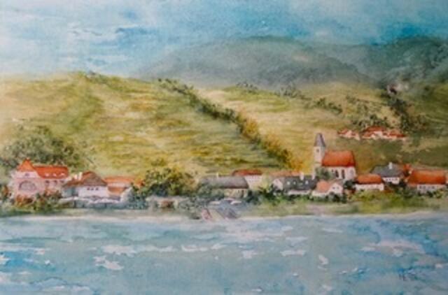 Aquarellbild von Edith Mitsch | Foto: Edith Mitsch