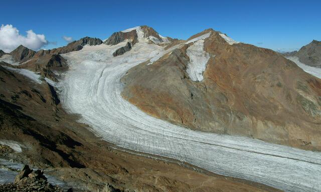 Österreichs Gletscher schmelzen dahin. | Foto: www.foto-webcam.eu