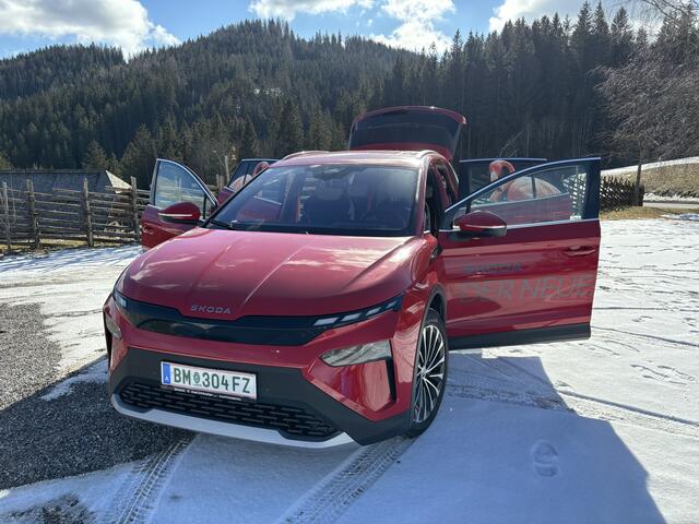 Sehr angenehm beim neuen Elroq ist unter anderem die erhöhte Sitzposition.