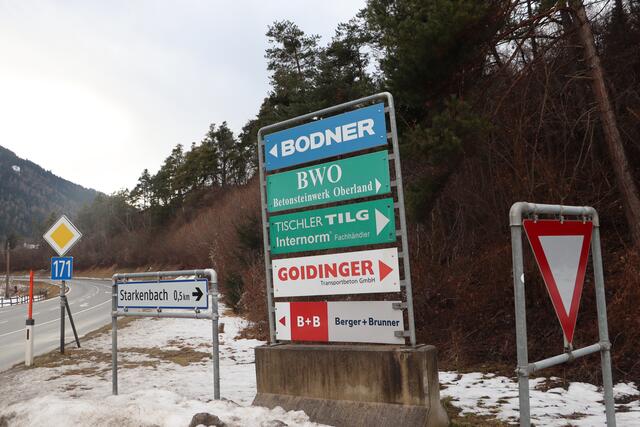 Am "Bodner-Areal" im Gewerbegebiet Starkenbach soll schon bald die Anlage in Betrieb gehen. | Foto: Seelos