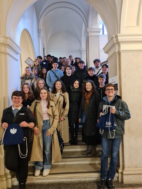 Ein spannender Tag für die Schülerinnen und Schüler am Landesgericht für Strafsachen | Foto: HAK Deutschlandsberg