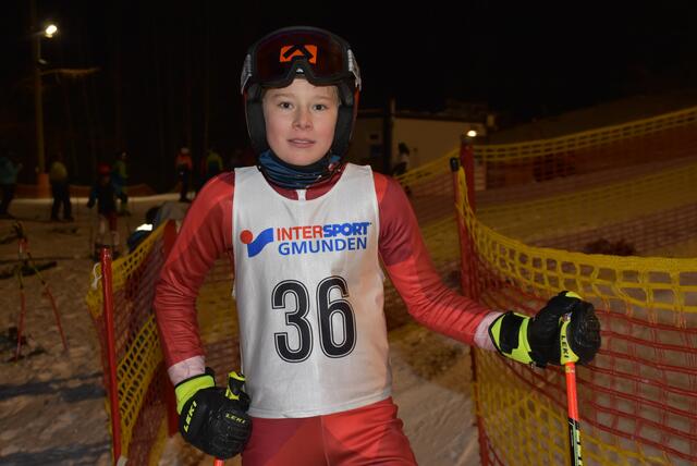 Tagesbestzeit für Lukas Fürst, MS St. Georgen/Walde. | Foto: Zinterhof