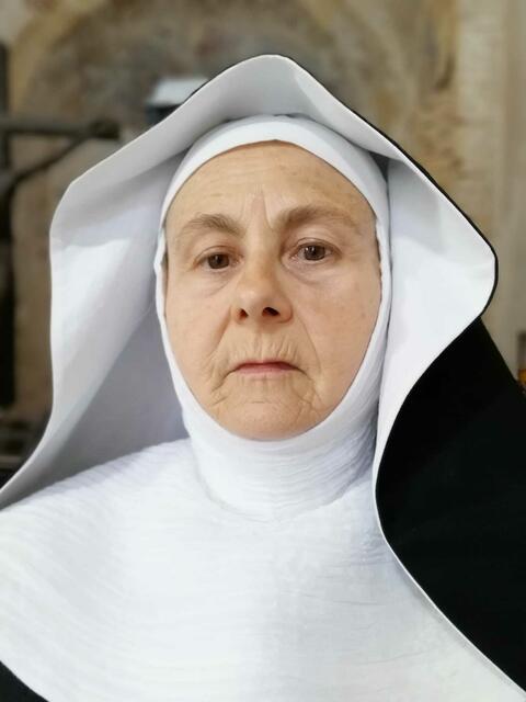 Den strengen Blick der Mutter Oberin hat Picci Ferrari drauf: Aktuell ist sie im Kinofilm "L'Abbaglio" in der Rolle einer Äbtissin zu sehen. | Foto: Ferrari