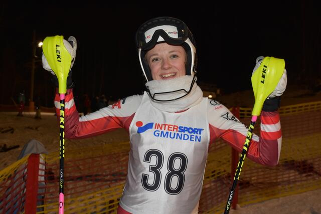 Julia Hochstöger aus Schwertberg, Tagessiegerin. Sie startete für die Hak Perg.  | Foto: Zinterhof