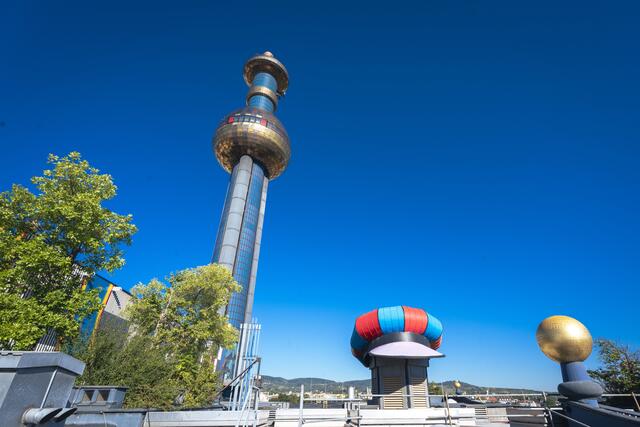 Vor allem die Müllverbrennungsanlage in Spittelau sorgte für großen Bescherandrang. | Foto: Michael Horak / Wien Energie