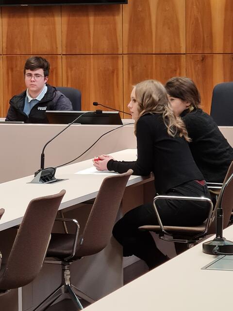 Gut aufpassen und dann ein Urteil fällen. | Foto: HAK Deutschlandsberg
