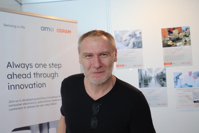 Michael Ponstingl von ams OSRAM | Foto: Edith Ertl