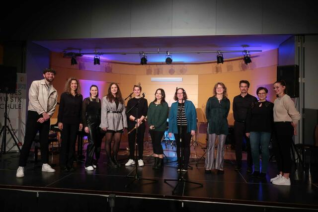 Die singers.night von der Landesmusikschule Gunskirchen konnte wieder zahlreiche Besucherinnen und Besucher anlocken. | Foto: LMS Gunskirchen