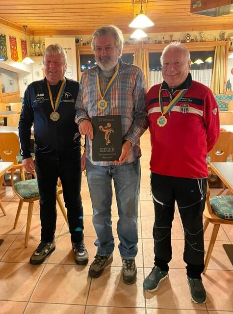 Werner Saxl, Lorenz Fidler, Walter Krieglsteiner  | Foto: EV Steinach