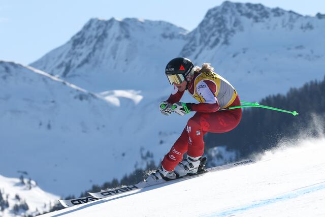 Die Speed-Bewerbe in Saalbach sind vorbei. Conny Hütter bleibt ohne Medaille bei dieser WM.  | Foto: GEPA pictures