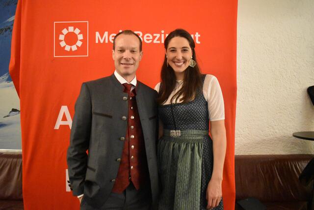 Die MeinBezirk Fotobox: Thomas Zerlauth und MEP Sophia Kircher | Foto: Die Fotografen/MeinBezirk