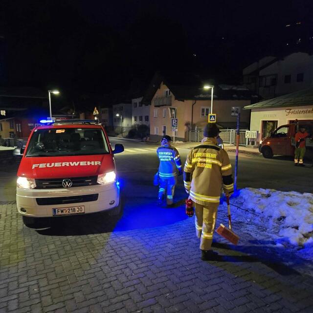 Die FF Wagrain war am Freitagabend im Einsatz | Foto: FF Wagrain