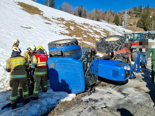 Die FF St. Johann war im Einsatz. | Foto: FF St. Johann im Pongau