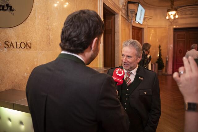 Stargast ohne Starallüren: Gottfried Würcher von den Nockis.  | Foto: Zemasch