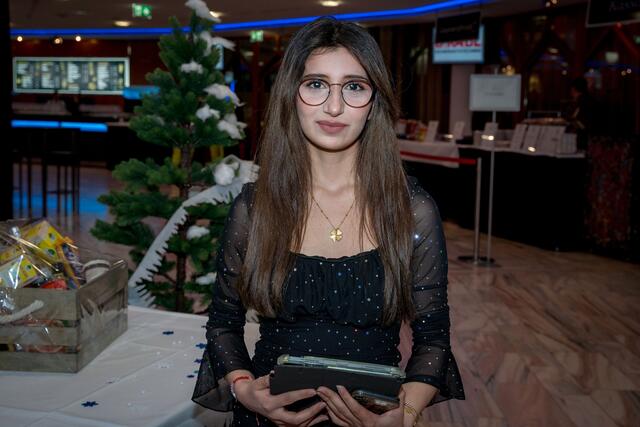 Merve sorgte dafür, dass jeder Ballgast seinen richtigen Platz fand.