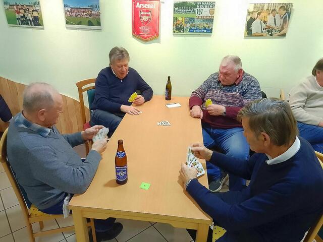 Alfred Radakovits (3. Platz), Martin Konrad (1. Platz), Emil Kovacs (3. Platz) und Helmut Neubauer (1. Platz)