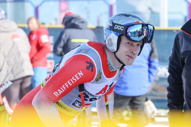 Für Marco Odermatt gibt es heute keine Medaille. | Foto: Land Salzburg / Franz Neumayr