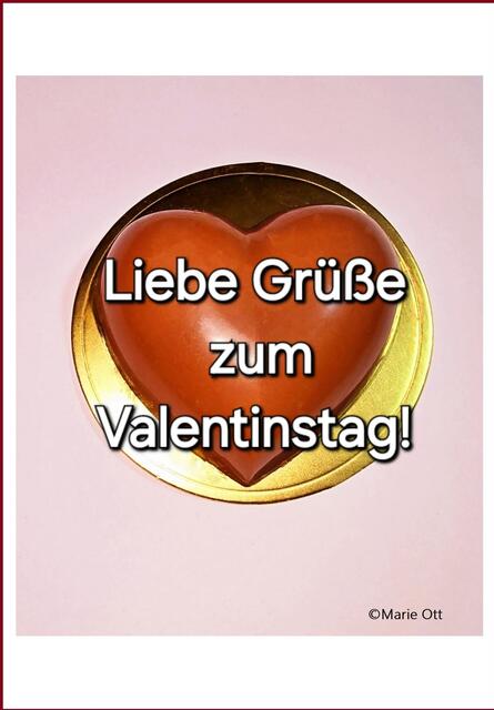 Liebe Grüße Zum Valentinstag!
