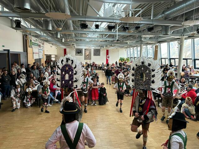 Voller Erfolg für den Familientag, bei dem die Nachwuchs-Fasnachtler für Furore sorgten. | Foto: Völser Fasnachtler