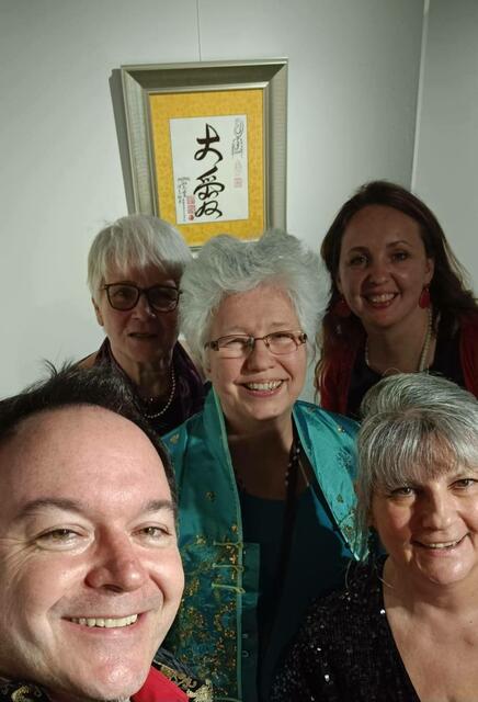 Martin Veigl (Graz), Renate Jockerle (Wien), Elisabeth Holzapfel (Bayern) und Klaudia Seidl (Graz) in voller Freude | Foto: Martin Veigl