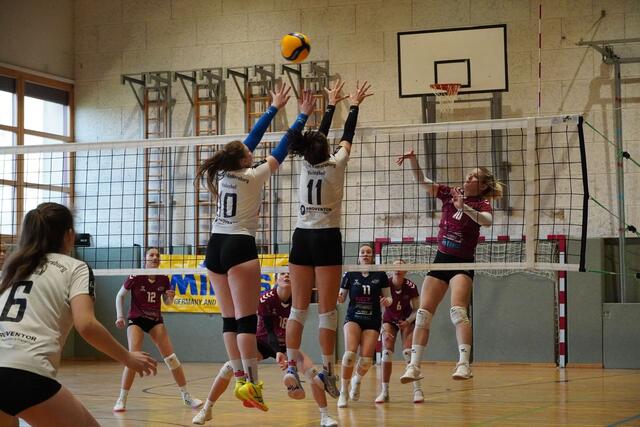 Voller Einsatz in der Defensive bei den Damen 1 des TUS Bad Radkersburg