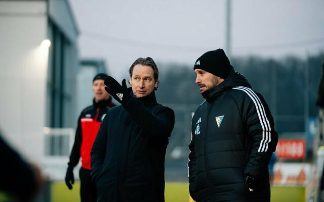 Percy van Lierop (li) übernimmt von Saban Uzun im Frühjahr den Trainerposten bei Lafnitz | Foto: SV Lafnitz