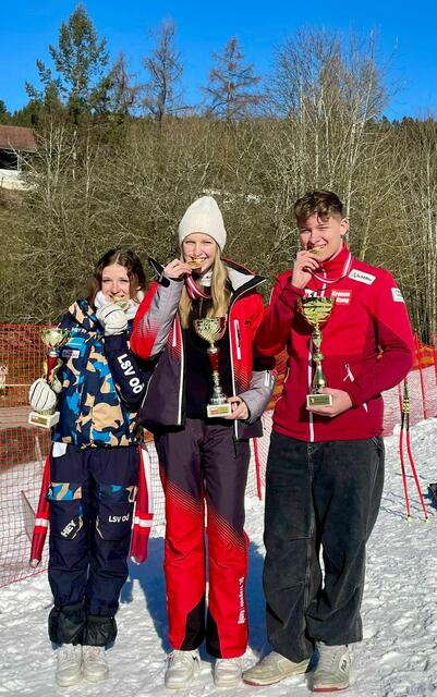 Die drei Sieger aus der Hak Perg. Julia Hochstöger, Sophia Schmalzer und Philipp Lumetsberger. | Foto: Hak Perg
