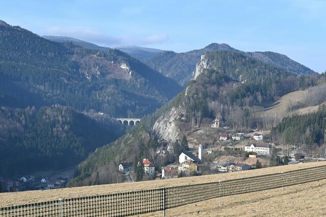 Breitenstein, Viadukt der Semmeringbahn