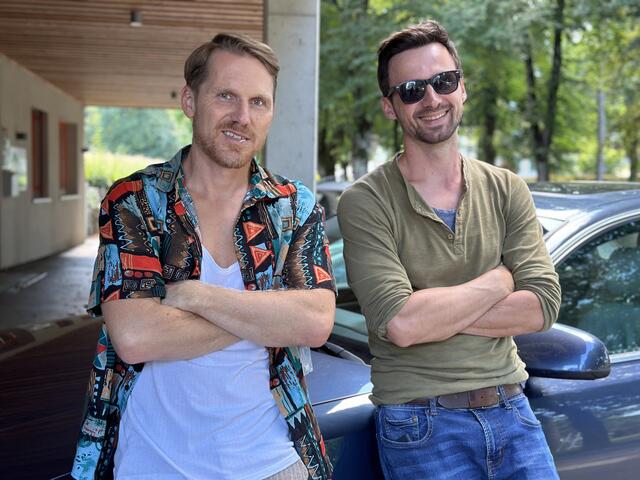 Der Södinger Andreas Ortner (l.) spielte zuletzt in mehreren Filmen mit. | Foto: Rockaut / John Pebblestone