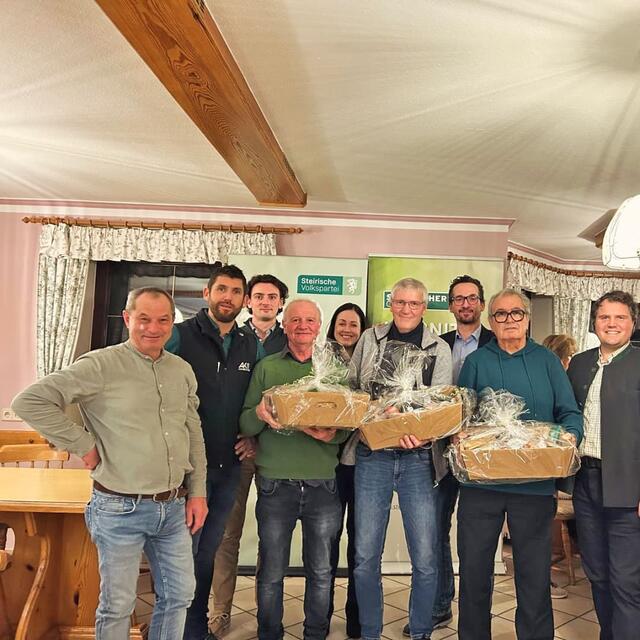 Für die Teilnehmer gab es köstliche Fleischkörbe und den Einzug ins Landesfinale zu gewinnen. | Foto: ÖVP Leibnitz