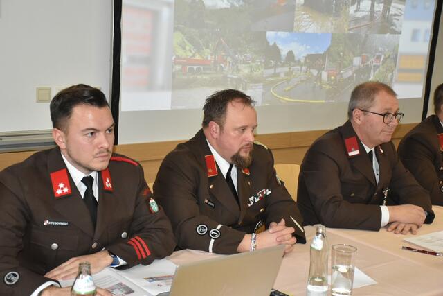 Die Verantwortlichen der FF Voitsberg mit Bgm. Bernd Osprian | Foto: FF Voitsberg/Buchegger